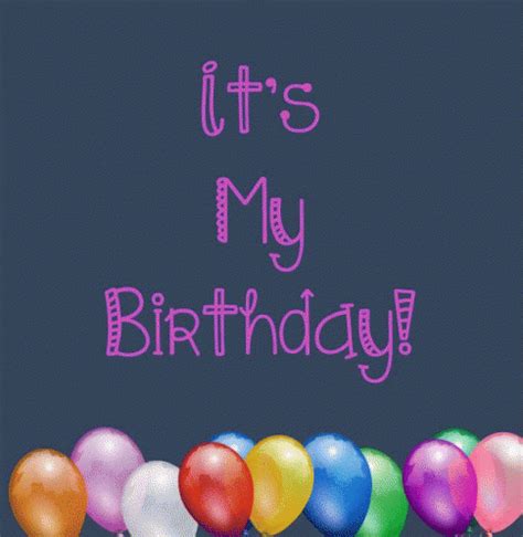 its my birthday gif